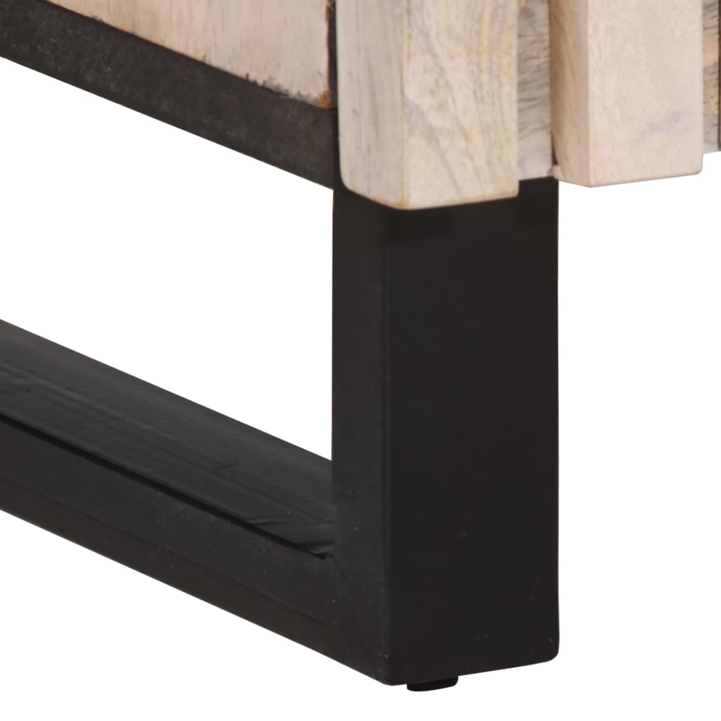 vidaXL Commode 60x34x75 cm Bois de manguier massif