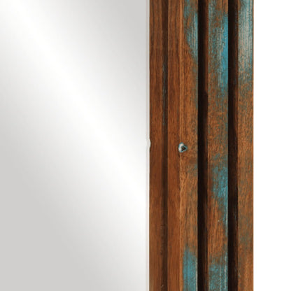 vidaXL Badspiegel 50x70 cm Massivholz Akazie und Glas