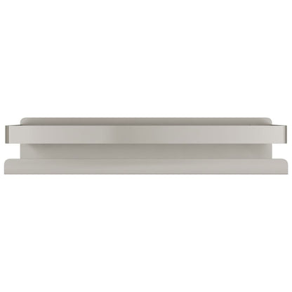 vidaXL Étagère de douche 30x10x6 cm en acier inoxydable brossé 304