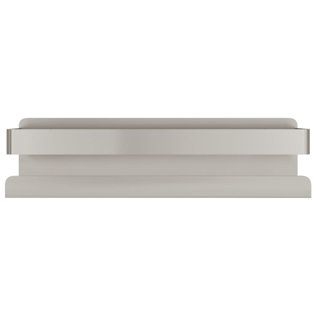 vidaXL Duschablage 23x6,5x6 cm Gebürsteter Edelstahl 304