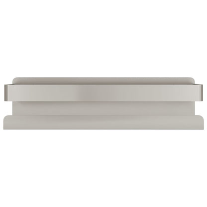 vidaXL Duschablage 23x6,5x6 cm Gebürsteter Edelstahl 304