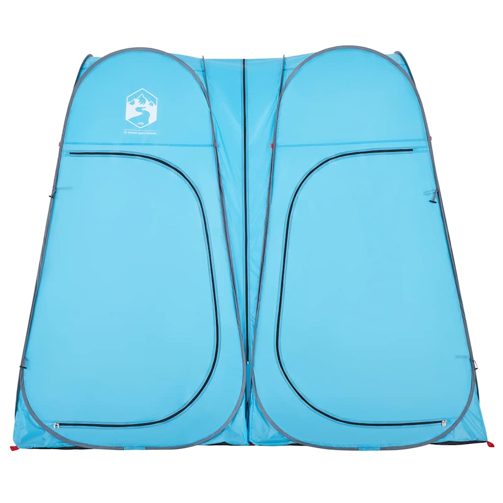 vidaXL Sichtschutzzelt Blau Pop-Up Wasserdicht