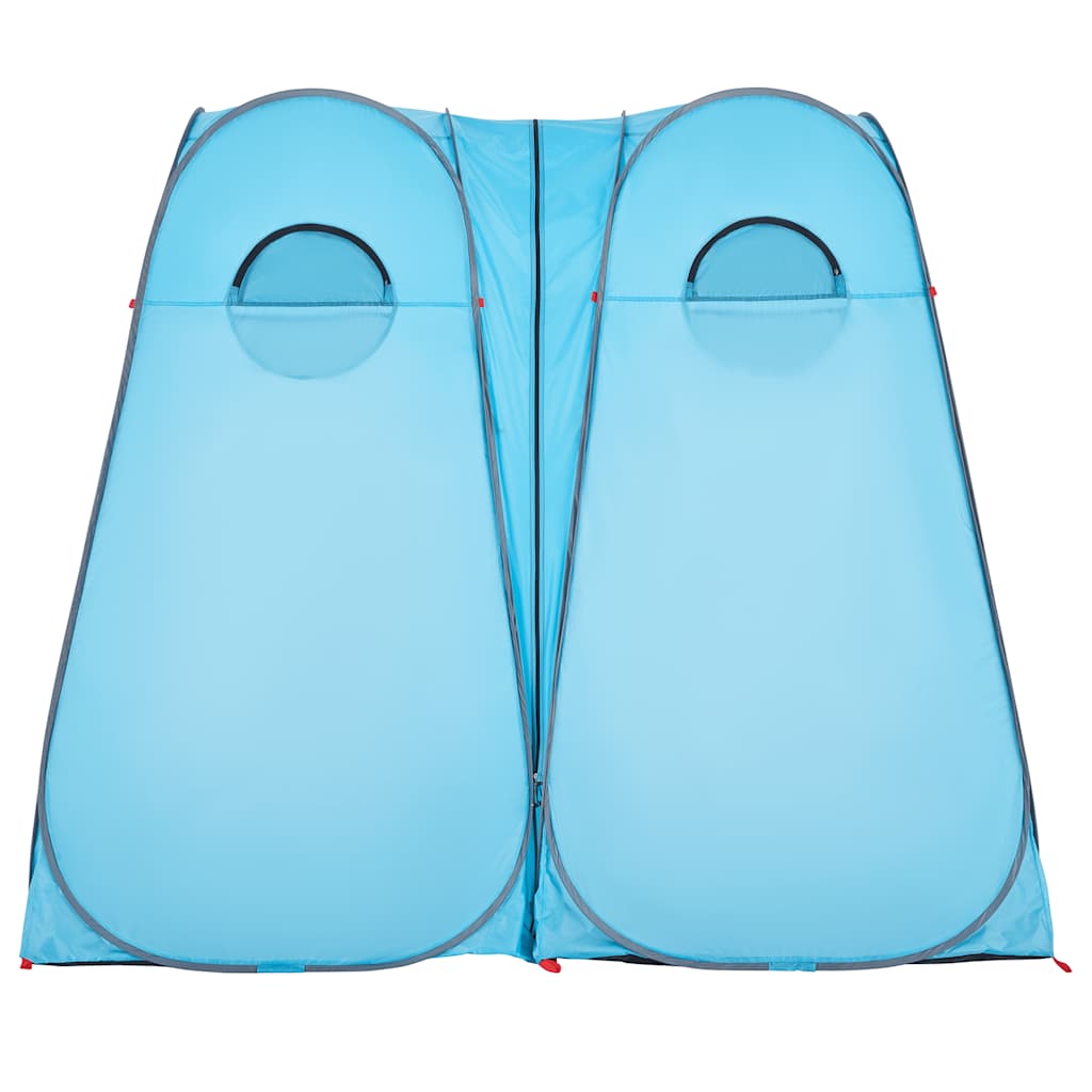 vidaXL Sichtschutzzelt Blau Pop-Up Wasserdicht