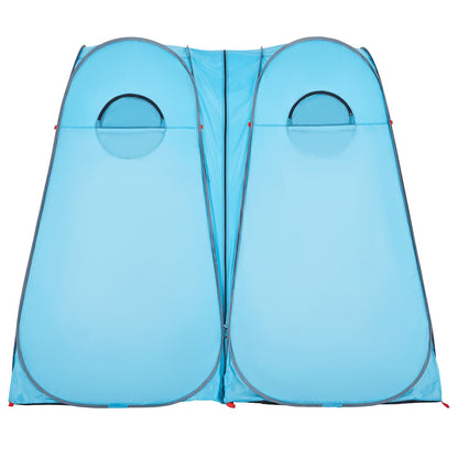 vidaXL Sichtschutzzelt Blau Pop-Up Wasserdicht