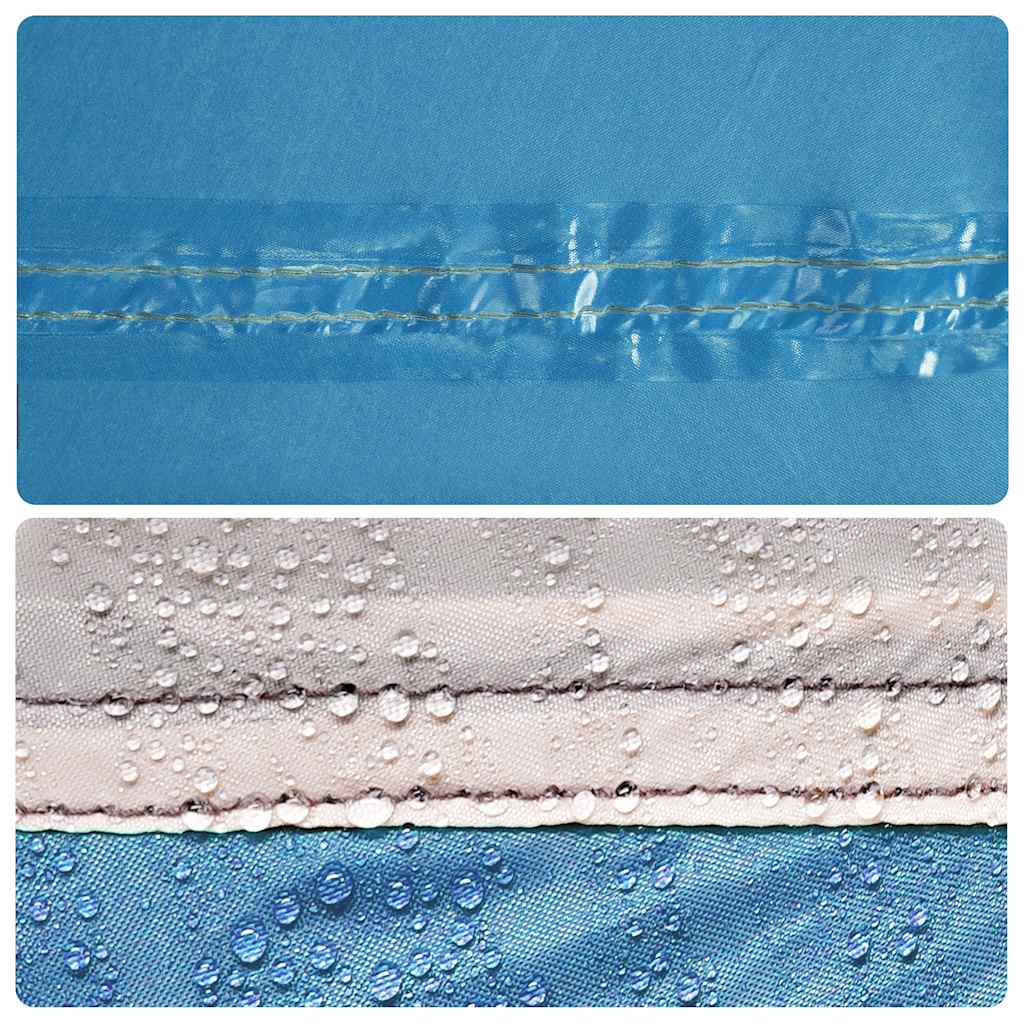 vidaXL Sichtschutzzelt Blau Pop-Up Wasserdicht