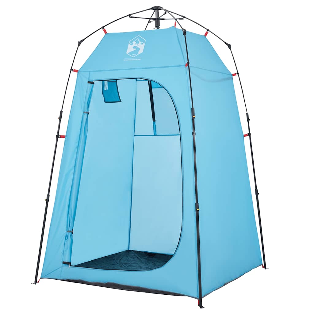 vidaXL Sichtschutzzelt Blau Quick Release Wasserdicht