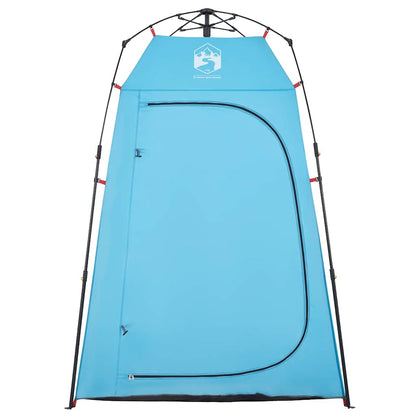 vidaXL Sichtschutzzelt Blau Quick Release Wasserdicht