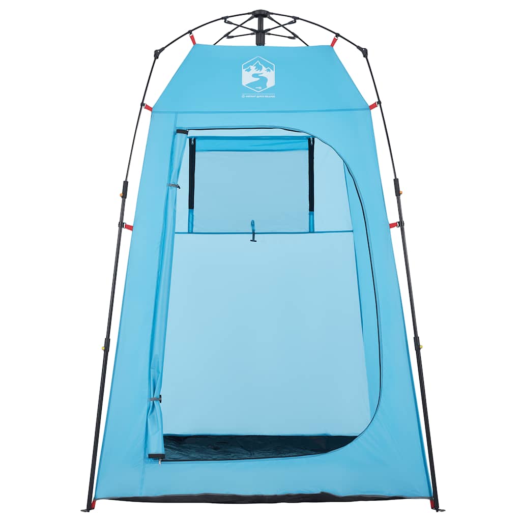 vidaXL Sichtschutzzelt Blau Quick Release Wasserdicht