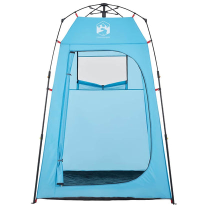 vidaXL Sichtschutzzelt Blau Quick Release Wasserdicht