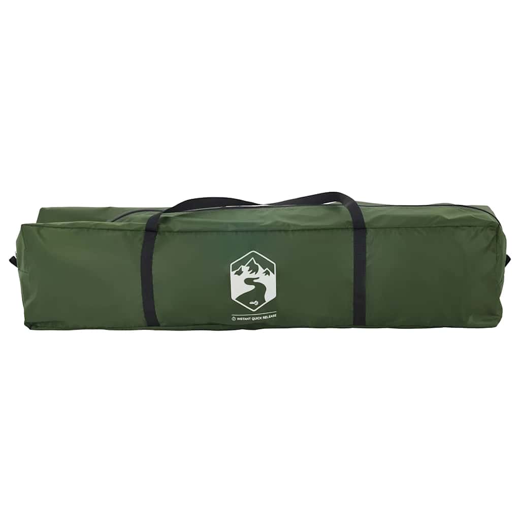 vidaXL Kuppel-Campingzelt 5 Personen Grün Quick Release