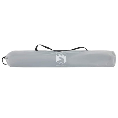vidaXL Strandzelt Grau Quick Release Wasserdicht