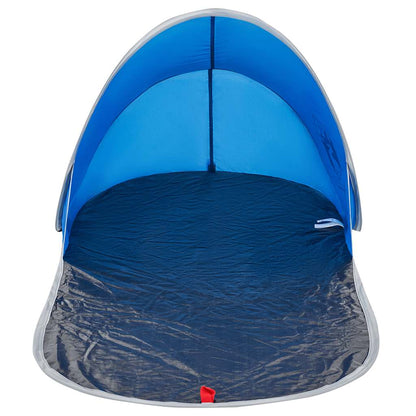 vidaXL Strandzelt Azurblau Pop-Up Wasserdicht