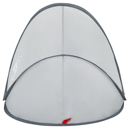 vidaXL Strandzelt Grau Pop-Up Wasserdicht