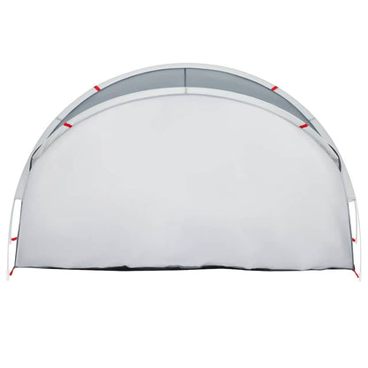 vidaXL Strandzelt 2 Personen Grau Pop-Up Wasserdicht