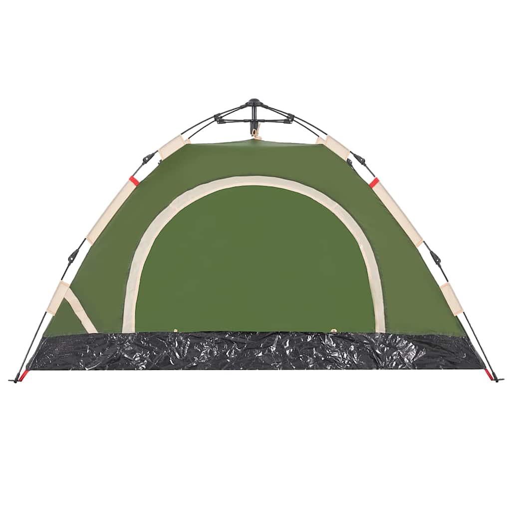 vidaXL Campingzelt 2 Personen Grün Quick Release