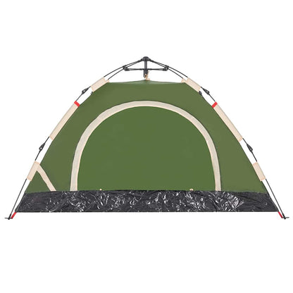 vidaXL Campingzelt 2 Personen Grün Quick Release
