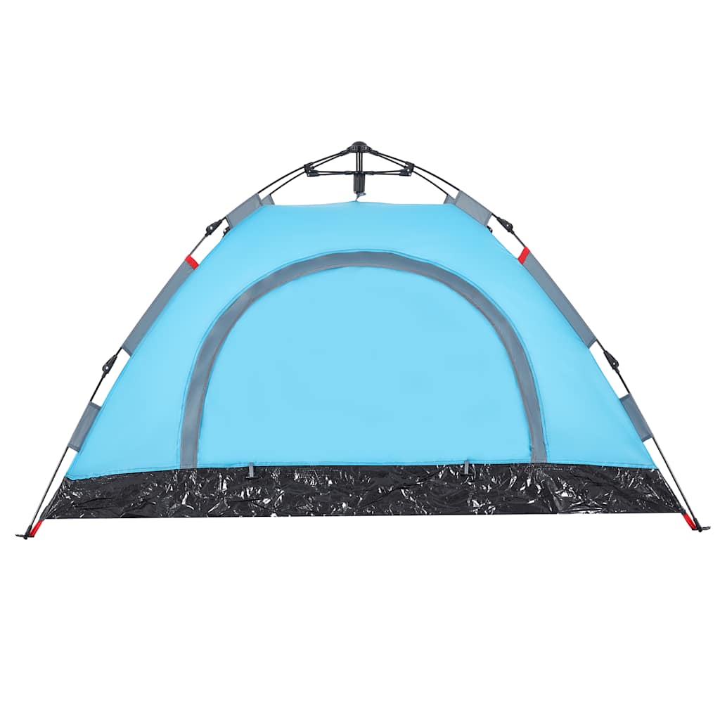 vidaXL Campingzelt 2 Personen Blau Quick Release