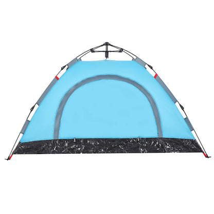 vidaXL Campingzelt 2 Personen Blau Quick Release