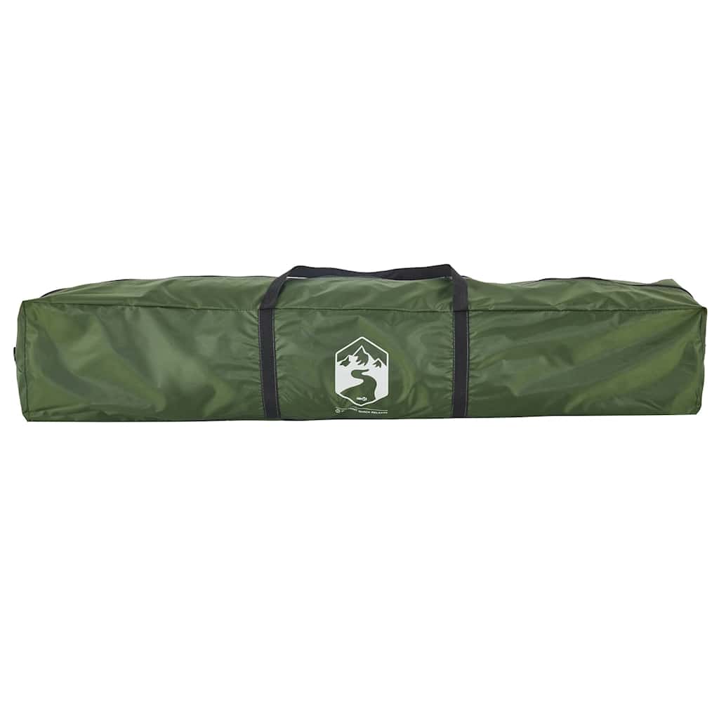 vidaXL Campingzelt 5 Personen Grün Quick Release