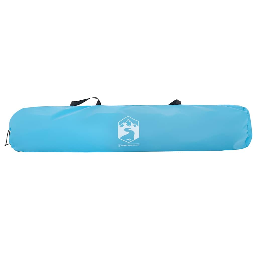 vidaXL Campingzelt 5 Personen Blau Quick Release