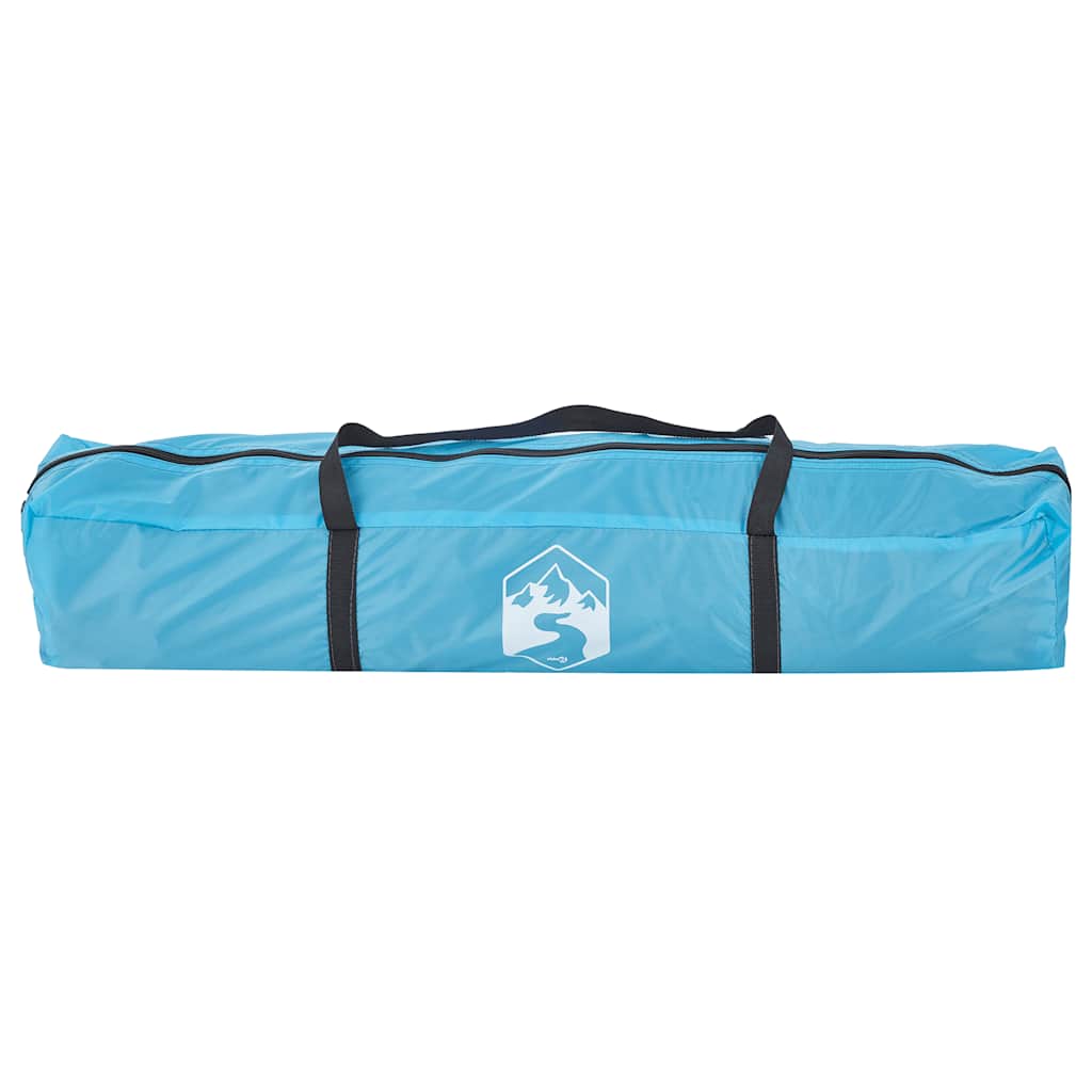 vidaXL Kuppel-Campingzelt 3 Personen Blau Quick Release