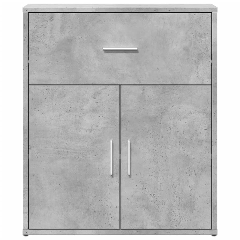 vidaXL Sideboard Betongrau 60x31x70 cm Holzwerkstoff