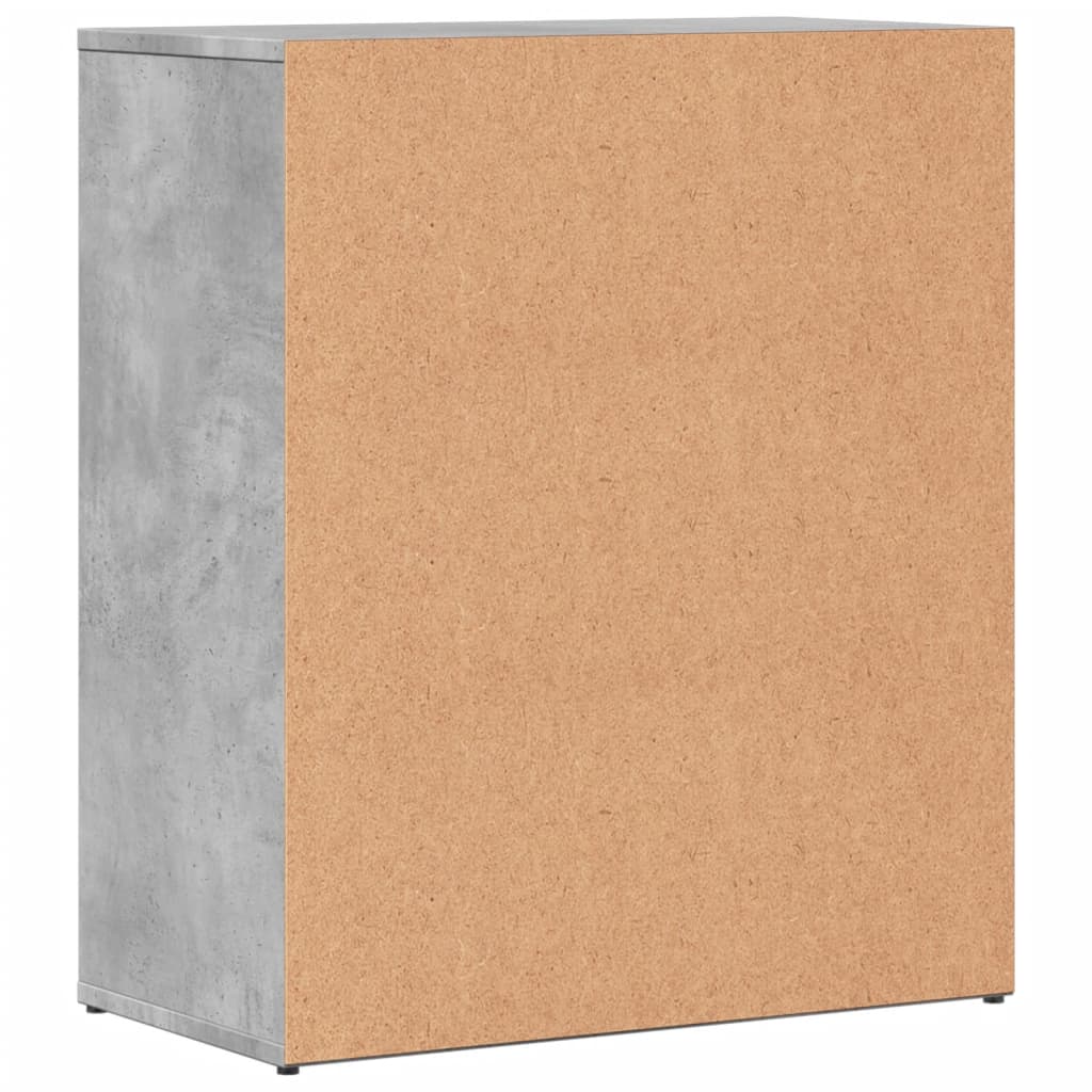 vidaXL Sideboard Betongrau 60x31x70 cm Holzwerkstoff