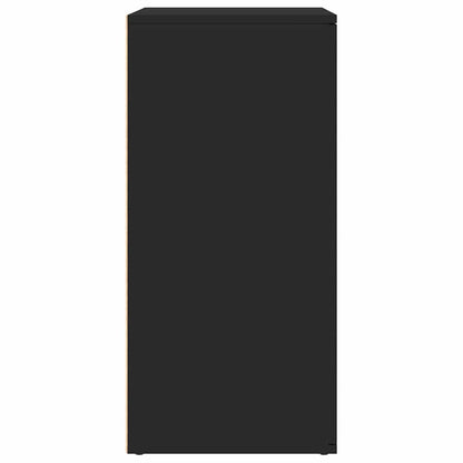 Sideboard Schwarz 79x38x80 cm Holzwerkstoff