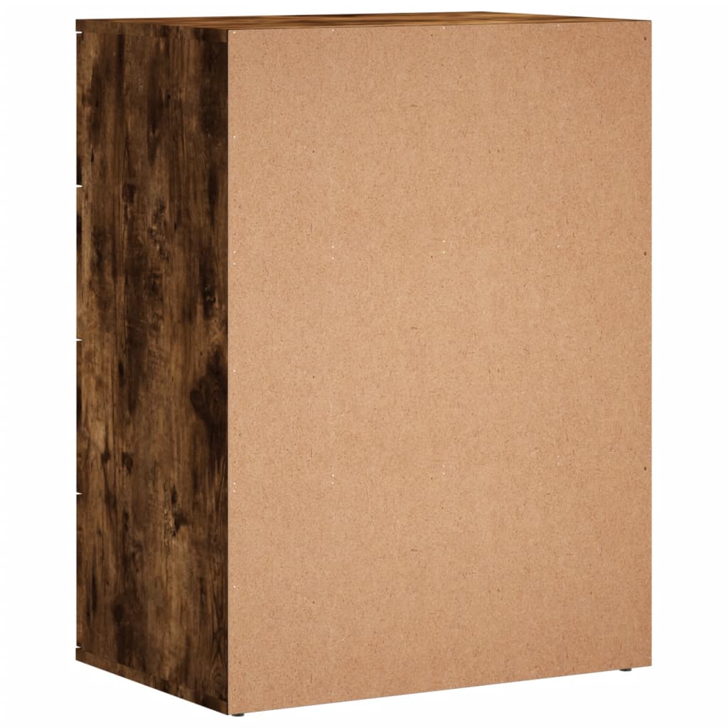 Sideboard Räuchereiche 60x39x80 cm Holzwerkstoff