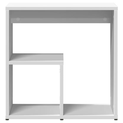 vidaXL Tables d'appoint 2 pcs Blanc 50x30x50 cm Bois d'ingénierie