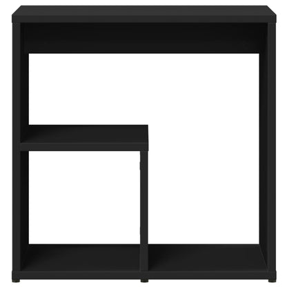 vidaXL Tables d'appoint 2 pcs Noir 50x30x50 cm Bois d'ingénierie