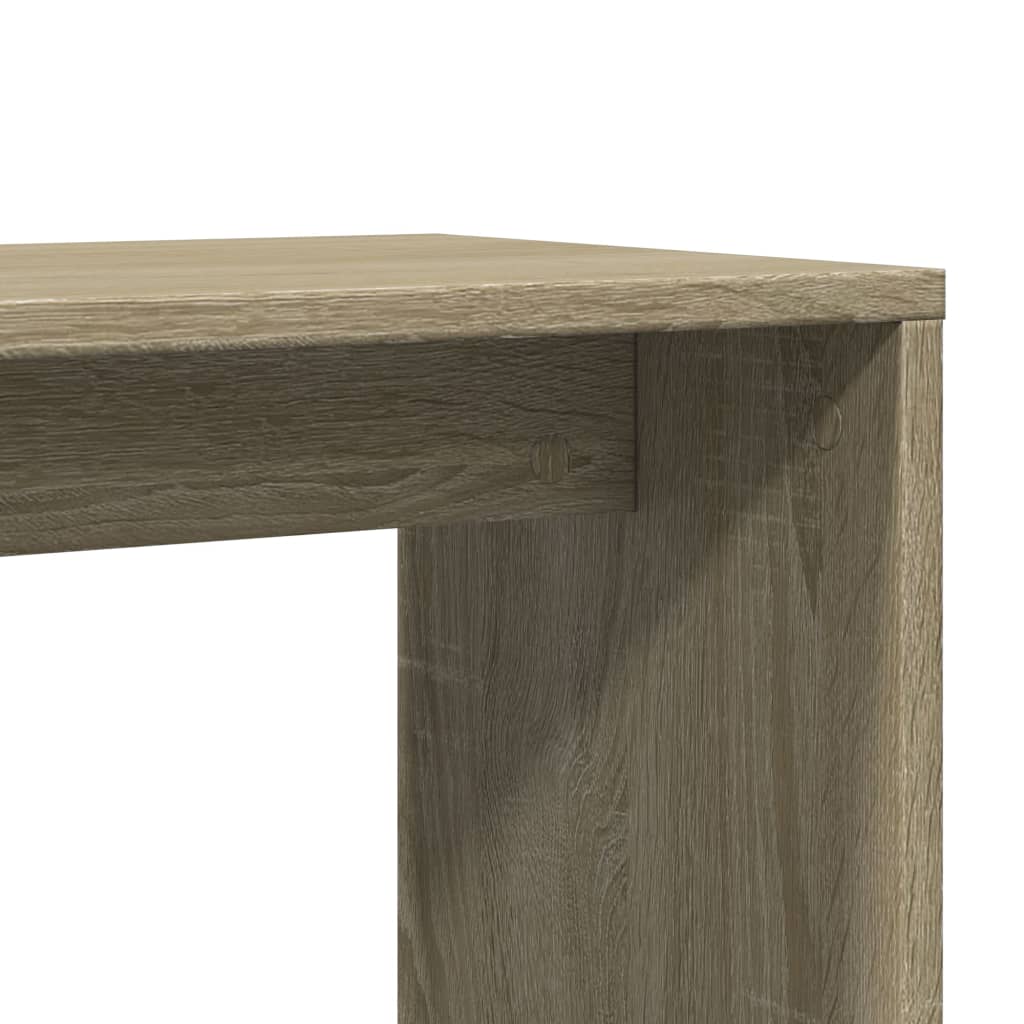 vidaXL Beistelltische 2 Stk. Sonoma-Eiche 50x30x50 cm Holzwerkstoff