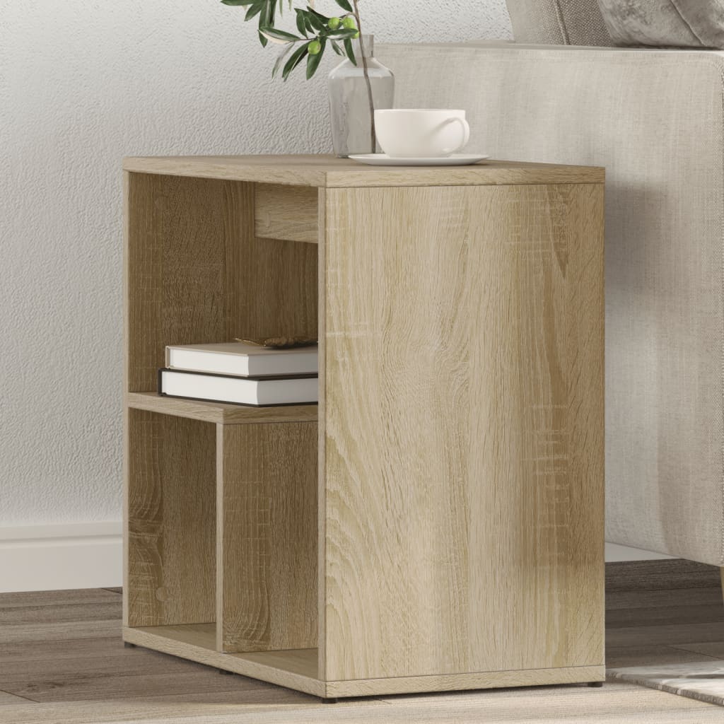 vidaXL Beistelltische 2 Stk. Sonoma-Eiche 50x30x50 cm Holzwerkstoff