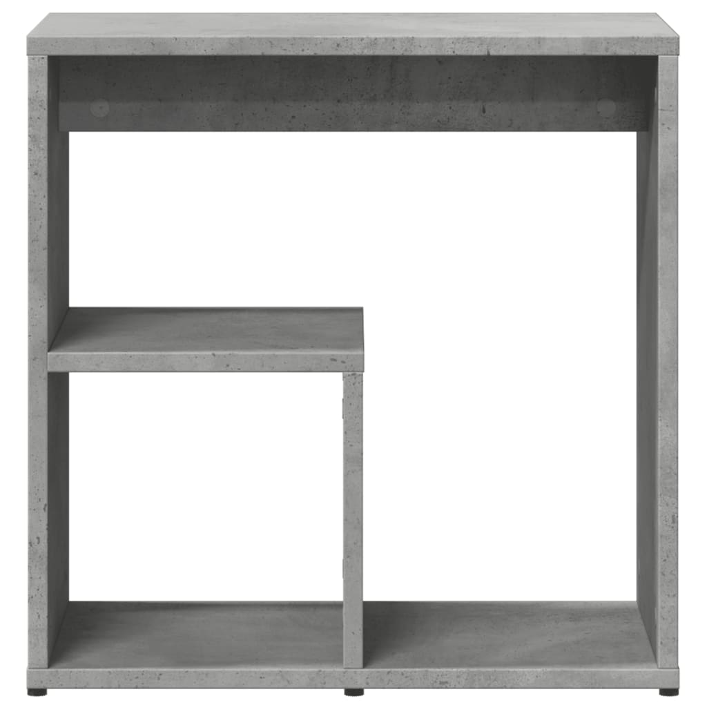 vidaXL Tables d'appoint 2 pcs Gris béton 50x30x50 cm Bois d'ingénierie