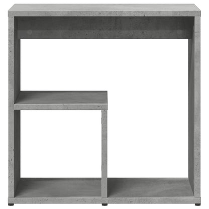 vidaXL Tables d'appoint 2 pcs Gris béton 50x30x50 cm Bois d'ingénierie
