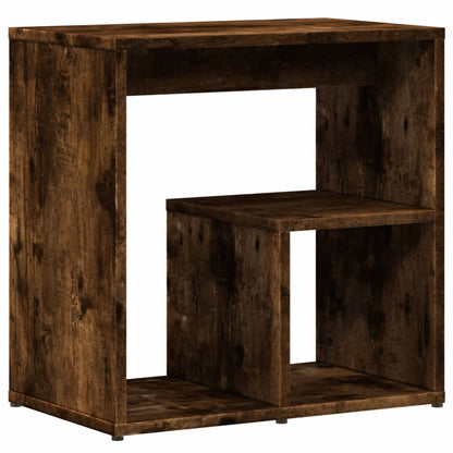 vidaXL Tables d'appoint 2 pcs Chêne fumé 50x30x50 cm Bois d'ingénierie