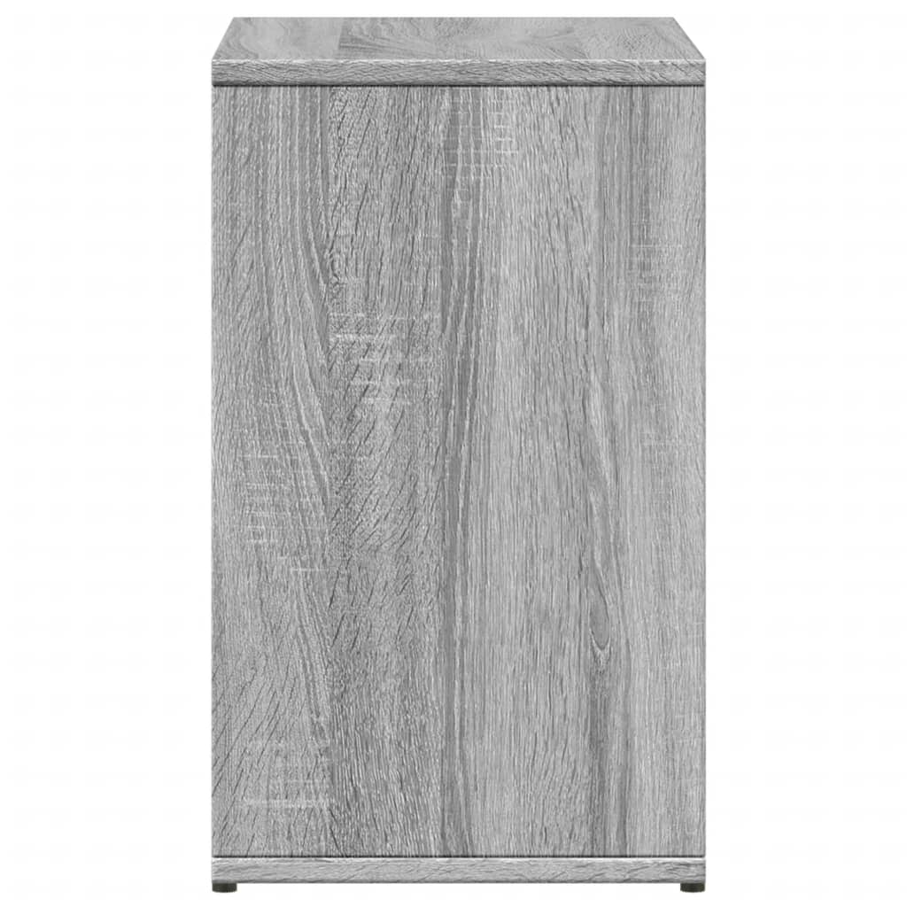 vidaXL Tables d'appoint 2 pcs Gris Sonoma 50x30x50 cm Bois d'ingénierie