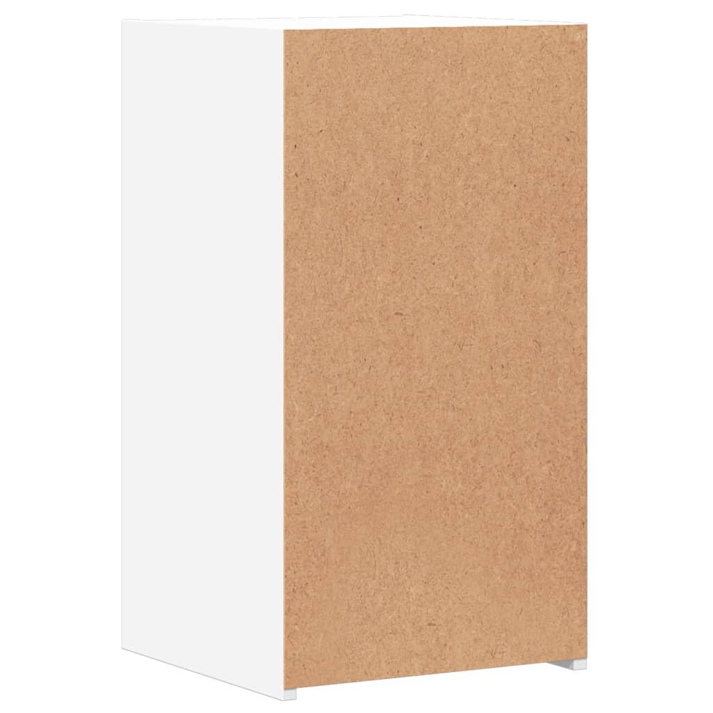 vidaXL Nachttische 2 Stk. Weiß 35x34x65 cm Holzwerkstoff