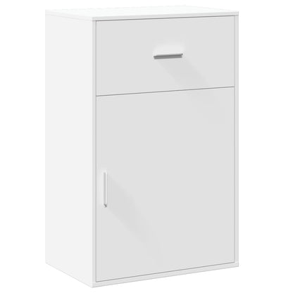 vidaXL Beistellschrank Weiß 56,5x39x90 cm Holzwerkstoff