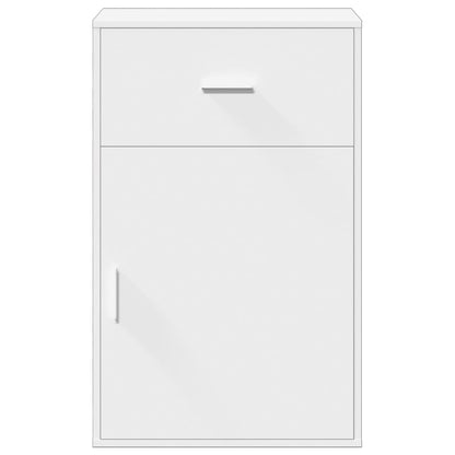 vidaXL Beistellschrank Weiß 56,5x39x90 cm Holzwerkstoff