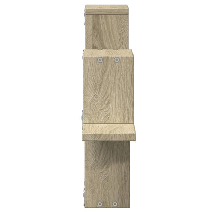 vidaXL Wandregal Sonoma-Eiche 104,5x10x43 cm Holzwerkstoff