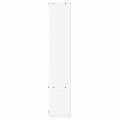 vidaXL Wandregal Weiß 96x12x64 cm Holzwerkstoff