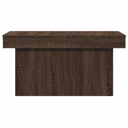 vidaXL Couchtisch Braun Eichen-Optik 80x55x40 cm Holzwerkstoff