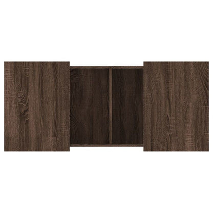 vidaXL Couchtisch Braun Eichen-Optik 80x55x40 cm Holzwerkstoff