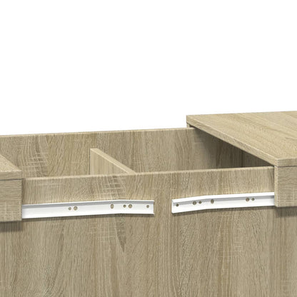 vidaXL Couchtisch Sonoma-Eiche 100x55x40 cm Holzwerkstoff