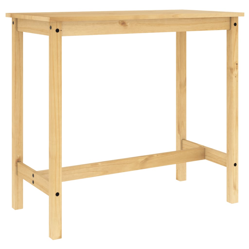 vidaXL 3-tlg. Bar-Set Massivholz Kiefer
