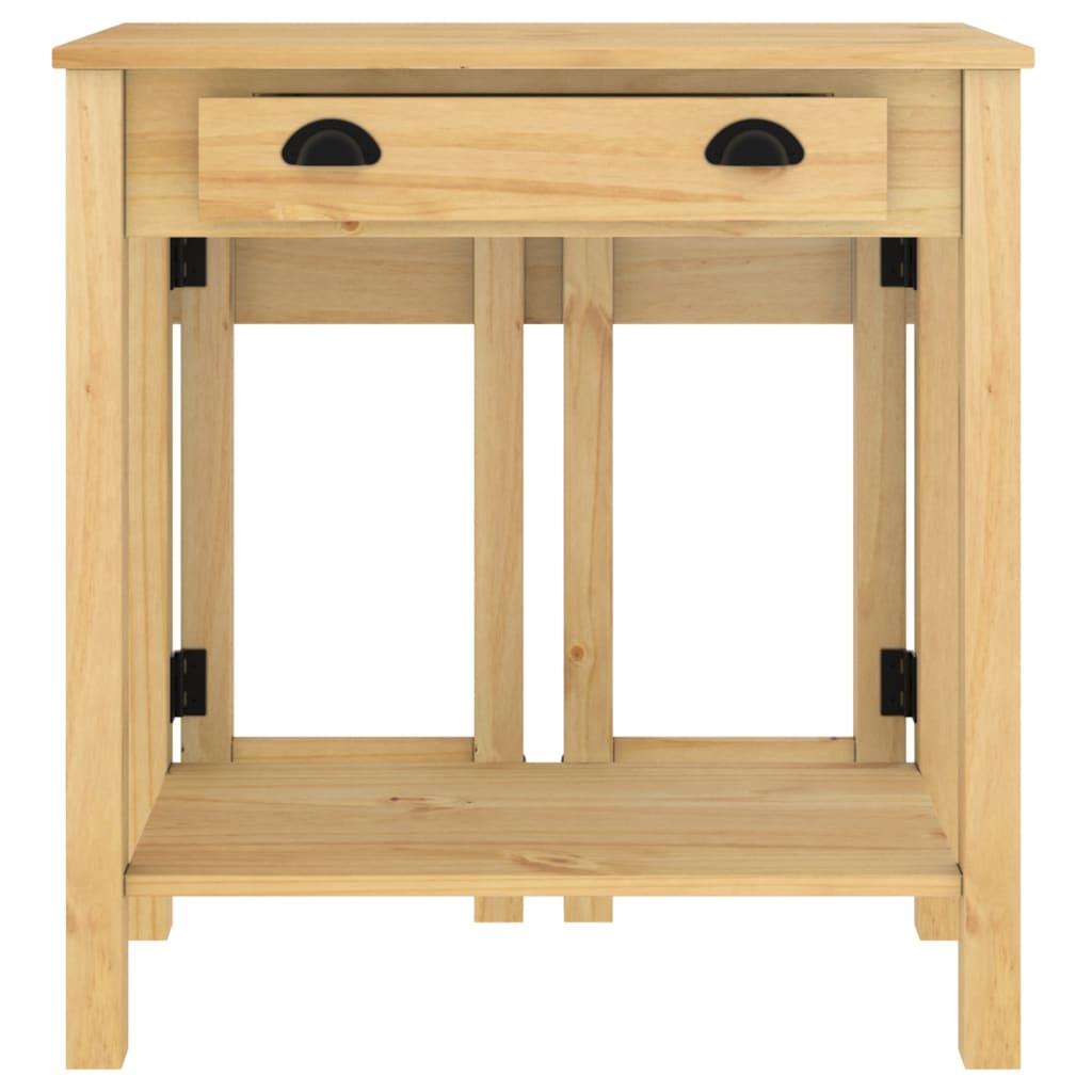 vidaXL 3-tlg. Bar-Set Massivholz Kiefer