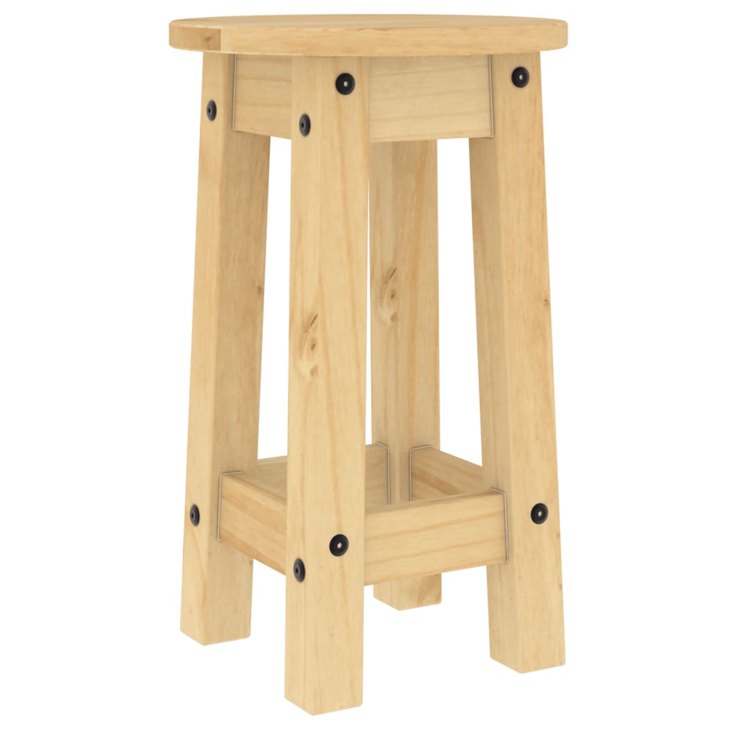 vidaXL 3-tlg. Bar-Set Massivholz Kiefer