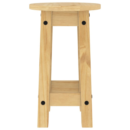 vidaXL Barhocker 2 Stk. Massivholz Kiefer