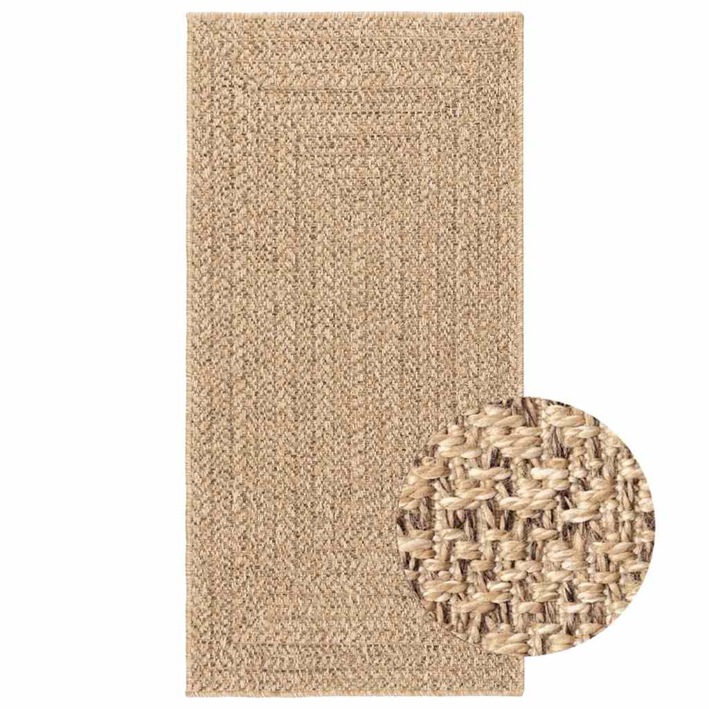 vidaXL Tapis ZIZUR 60x110 cm aspect jute Intérieur et extérieur